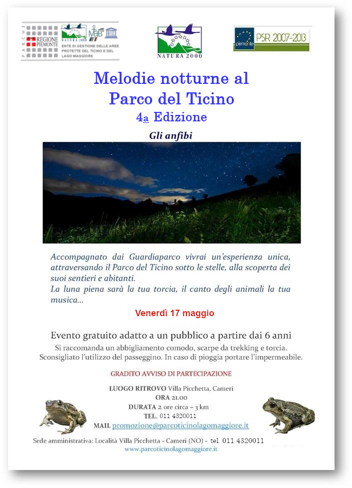 Melodie notturne al Parco del Ticino 4a Edizione